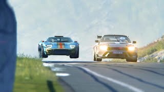 NEW Ford Mustang GTD 2024 vs Ruffian GT40 at Highlands [upl. by Loftis]