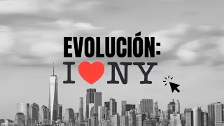 Evolución del Isologo I ♥️ NY 1976 a 2023  Milton Glaser Yo Amo Nueva York Logo [upl. by Euqinor]