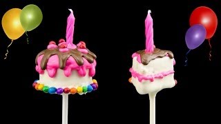 Birthday Cake Pops from Cookies Cupcakes and Cardio [upl. by Burrell]