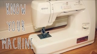 SEWING SERIES  Beginners Sewing Course All About Your Sewing Machine [upl. by Eillo]