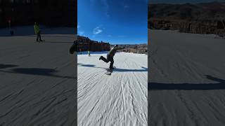 My First Time Snowboarding CLEW Bindings [upl. by Higinbotham]