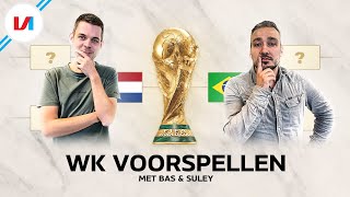 🏆 WK 2022 VOORSPELLEN met BAS amp SULEY [upl. by Aivan]