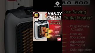 HANDY HEATER TURBO 800 best space heater [upl. by Yelekalb]