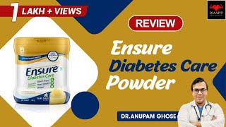 ENSURE DIABETES CARE POWDER REVIEW  DIAAFIT [upl. by Nerhtak653]