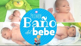 Como BAÑAR al BEBE recién nacido  14 consejos primer BAÑO del BEBE [upl. by Enomad540]