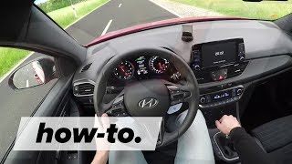 How to activate LAUNCH CONTROL  Hyundai i30N Performance [upl. by Cutlip]