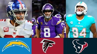 OFFICIAL 2024 NFL Free Agency Predictions [upl. by Cornelia]