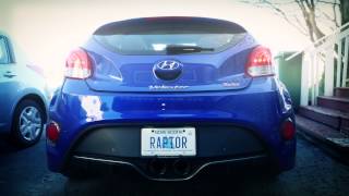 2013 Veloster Turbo  Magnaflow Cat Back Exhaust [upl. by Wivina]