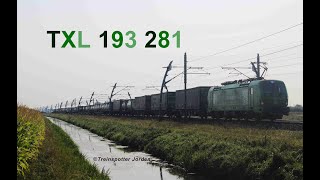 TXL 193 281 met Veronashuttle langs HemmenDodewaard [upl. by Nosilla220]