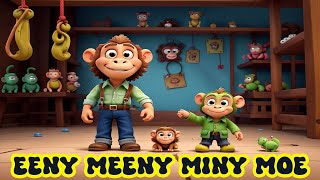 Eeny Meeny Miny Moe  Nursery Rhymes And Kids Songs [upl. by Atilehs]