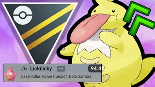 LO ROMPIERON 🙅🏽‍♀️ LICKILICKY ES TOP CON DESENROLLAR LIGA ULTRA PC2500 PVP GBL [upl. by Amein93]