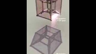 4D Tesseract 3D projection [upl. by Mohl121]