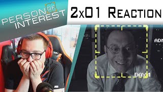 Person of Interest 2x01 quotThe Contingencyquot Reaction [upl. by Ailbert400]