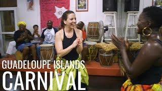 Carnival in the Guadeloupe Islands Gwoka with Akademiduka [upl. by Tenaj]