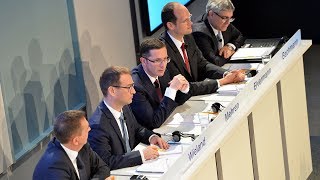 Wintershall Annual Press Conference 2019 QampA session English [upl. by Nilram]