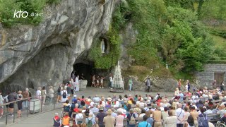 Chapelet du 15 juillet 2024 à Lourdes [upl. by Eniamert229]