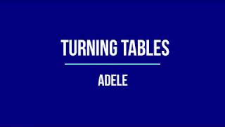 Adele Turning Tables Karaoke [upl. by Ettelrahc]