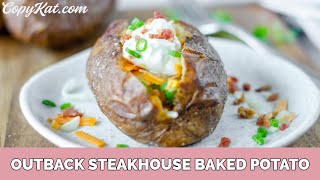 Outback Steakhouse Baked Potato [upl. by Eelibuj553]