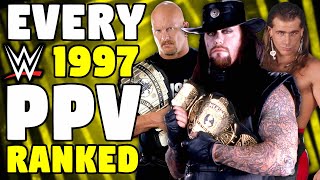 Every 1997 WWE PPV Ranked From WORST To BEST [upl. by Montague]