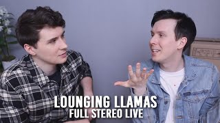 Dan amp Phil  LOUNGING LLAMAS  Full Stereo Live Audio wVideo [upl. by Voltz]