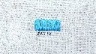 How to do a Satin Stitch [upl. by Jesh392]