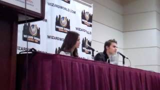 Paul Wesley and Torrey DeVitto Talk THE VAMPIRE DIARIES PRETTY LITTLE LIARS amp More [upl. by Adham]