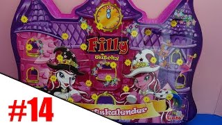 SIMBA Filly Witchy Adventskalender 2014  TÜRCHEN 14 mit tollen Filly Überraschungen Unboxing [upl. by Arataj]