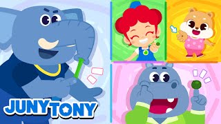 Animals’ Boogers  Elephant’s boogers Hamster’s boogers 🐘🐹  Animal Songs  Kids Songs  JunyTony [upl. by Niki359]