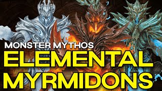 Elemental Myrmidons  DampD Monster Lore  The Dungeoncast Ep 392 [upl. by Llerehc]