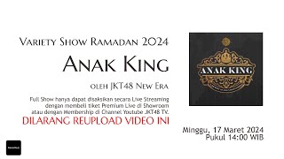 MC Event Anak King  17 Maret 2024 TANPA LAGU [upl. by Anawek]