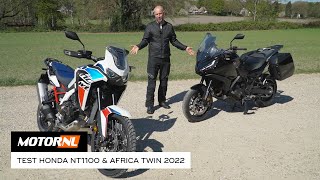 Honda NT1100 vs Honda CRF1100 Africa Twin  test [upl. by Arundell]