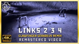 Rammstein  Links 234 Clawfinger Geradeaus Remix 4K Remastered Official Music Video from dvd [upl. by Liv]