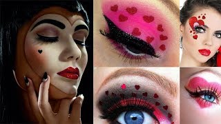 Valentines Day Makeup Ideas 2018 Sweet and Cute Valentines Day Makeup Romantic Makeup 2018 [upl. by Arbmahs471]