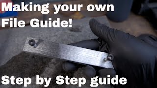 DIY File Guard For Knife making [upl. by Perri]