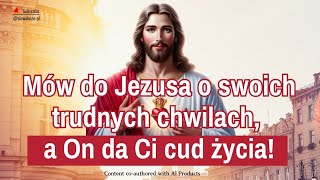 Bóg widzi Twoje łzy słyszy Twoje modlitwy przychodzi Ci z pomocą i zostaje na chwilę modlitwa [upl. by Elnora]