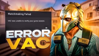 ✅How to Fix VAC was unable to verify your game session 2024 [upl. by Tedie]