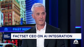 FactSet CEO on AI integration in latest financial products [upl. by Wilder40]