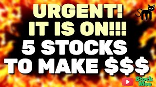 ⛔️ URGENT 🚀 5 BEST STOCKS TO BUY NOW GROWTH STOCKS 2024 [upl. by Odab951]