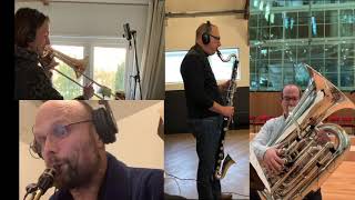 Fragile by Steven Verhelst Tuba bass trombone Bass Clarinet amp Baritone Sax [upl. by Klute]