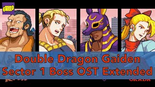 Double Dragon Gaiden Rise of the Dragons  Sector 1 Boss Theme OST Extended [upl. by Alric309]