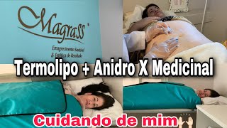 Termolipo  Anidro X Medicinal 1 Sessão Clínica Magrass katiaamaro2523 [upl. by Atrebla]