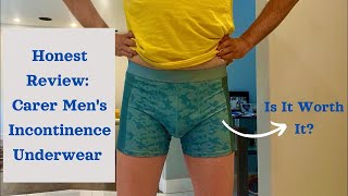 Reasuable Incontinence Boxer Briefs with Pouch  M74 [upl. by Prudence]