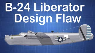 B 24 Liberator 3 Major Design Flaws [upl. by Htebesile]