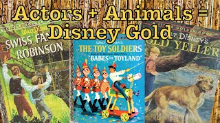 Five Disney Live Action Little Golden Books [upl. by Sadoff]