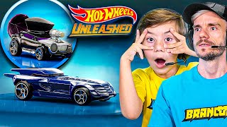 BATMAN VS PINGUIN NO HOT WHEELS UNLEASHED  Família Brancoala Games [upl. by Nitsud]