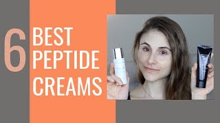 MY TOP 6 PEPTIDE CREAMS DRUGSTORE amp HIGH END DR DRAY [upl. by Yslek617]