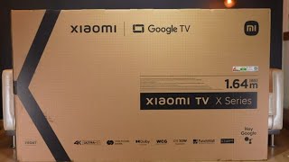 Xiaomi Smart TV X Series 2023 43 Inch 4K Dolby Vision unboxing 🔥 [upl. by Entwistle]