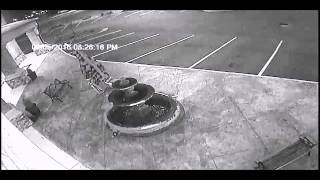 Dinosaur Caught on Surveillance Camera [upl. by Ehcar]