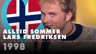 ALLTID SOMMER  LARS FREDRIKSEN Norway 1998 – Eurovision Song Contest HD [upl. by Ellmyer]