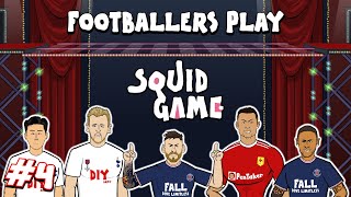 ☠️4 Footballers Play SQUID GAME☠️ Episode 4 Frontmen 36 Stepping Stones [upl. by Notyad]